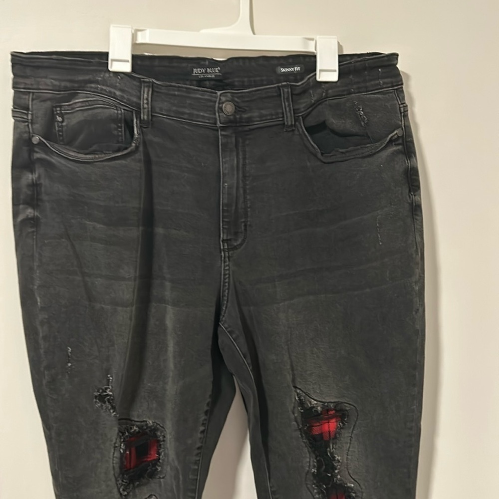 Judy Blue Plus Size Black Skinny Fit Jeans Size 22W